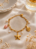 Bracelet Marin Doré - Acier Inoxydable