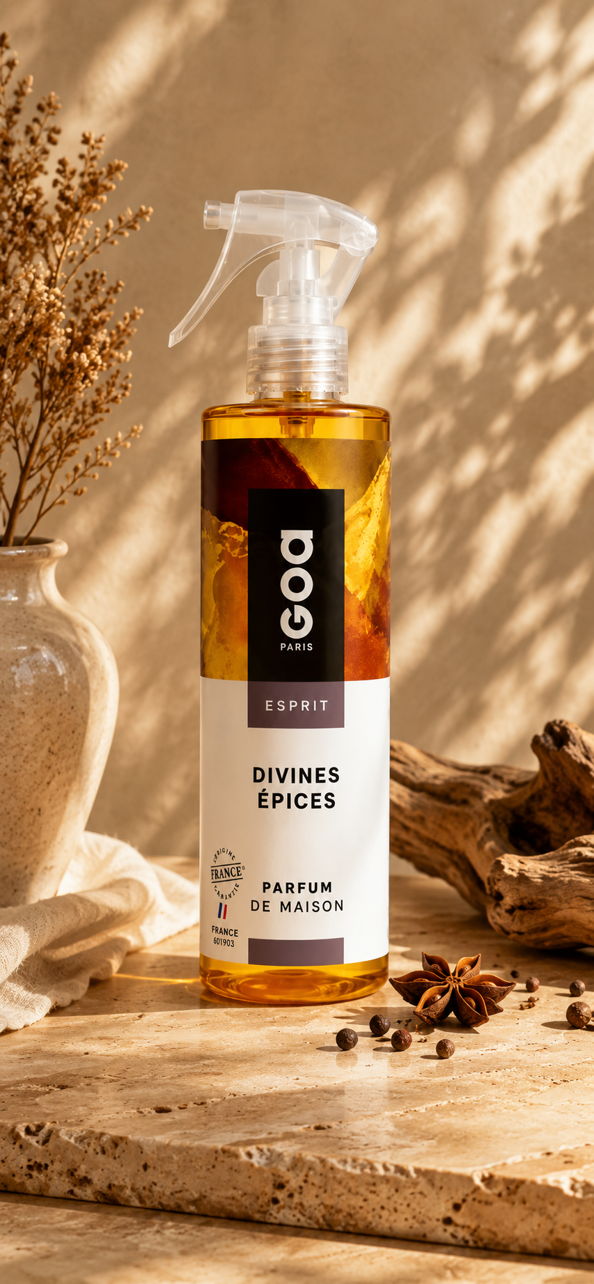 Parfum de maison Divines Épices