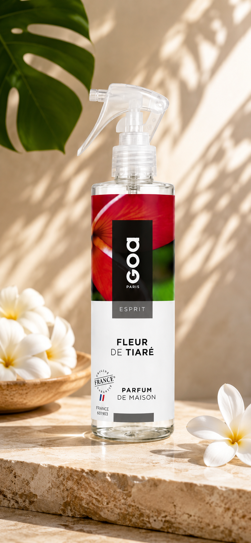 Parfum de maison Fleur de Tiaré