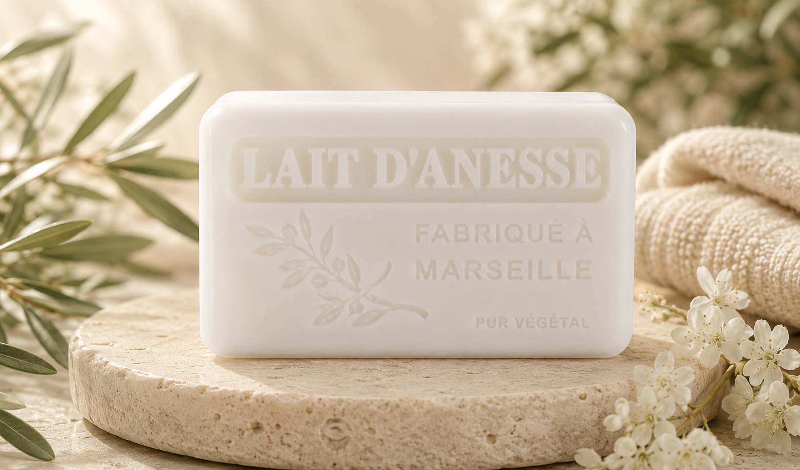 Savon de Marseille au Lait d'Ânesse