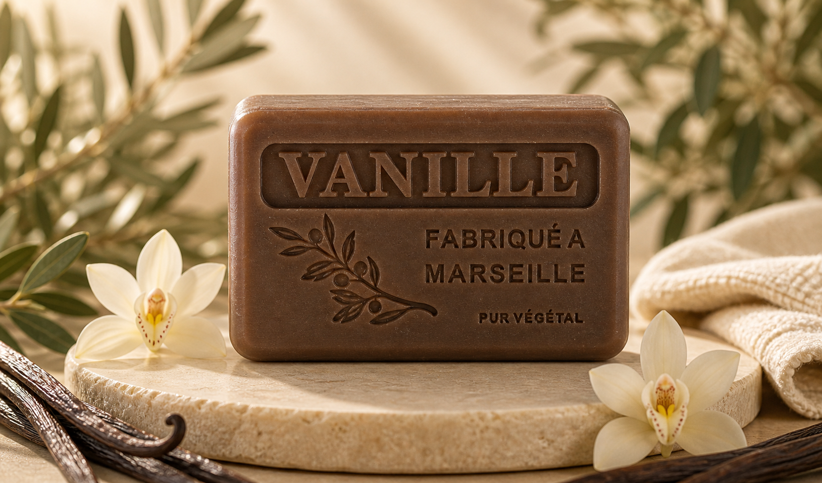 Savon de Marseille à la Vanille